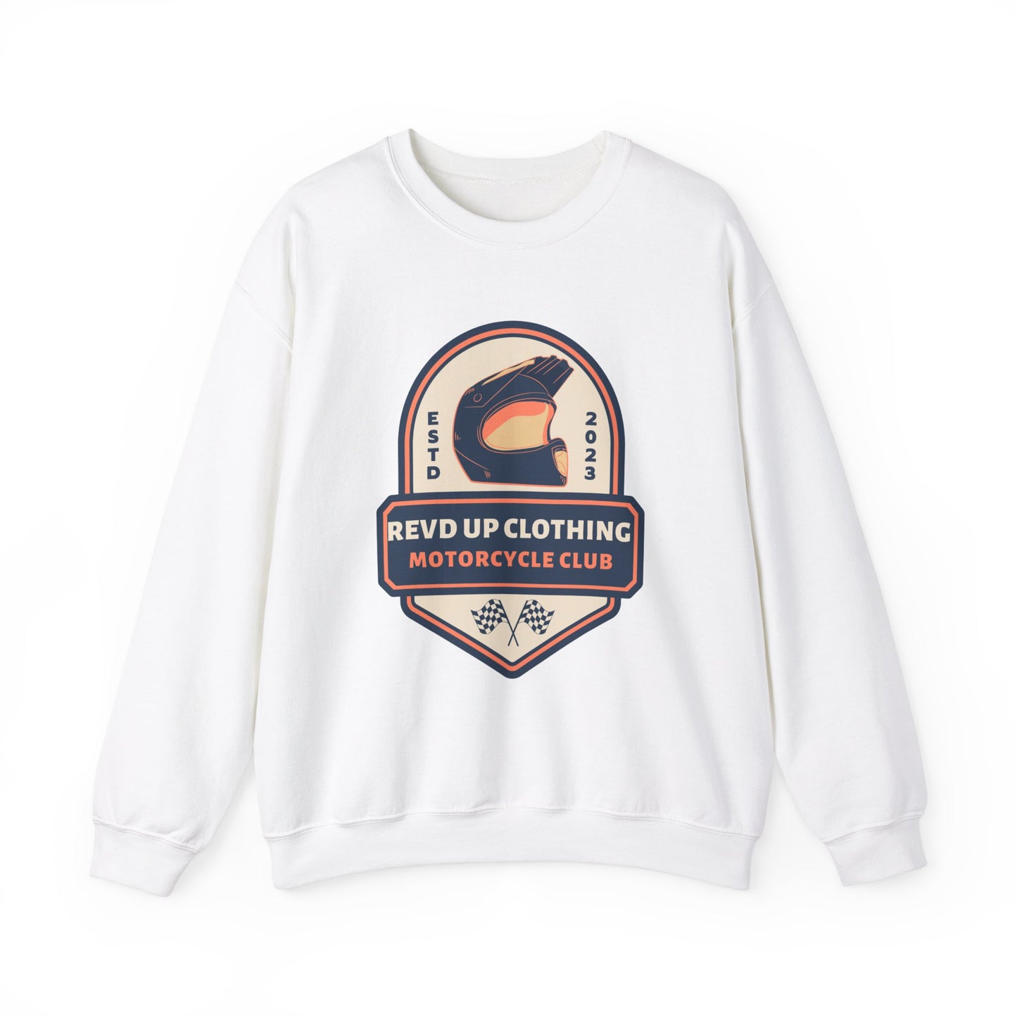 Motorcycle Club- Adult Crewneck Sweatshirt