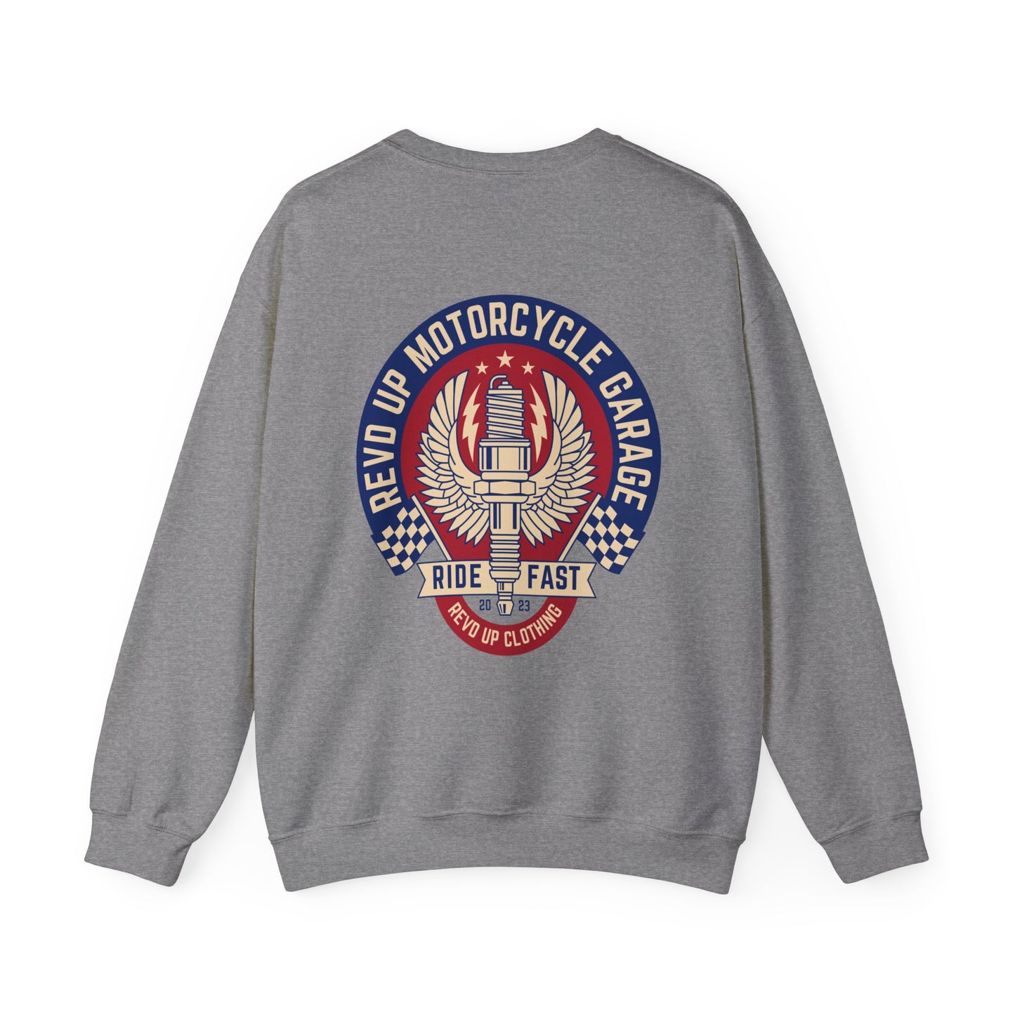 American Garage- Adult Crewneck Sweatshirt