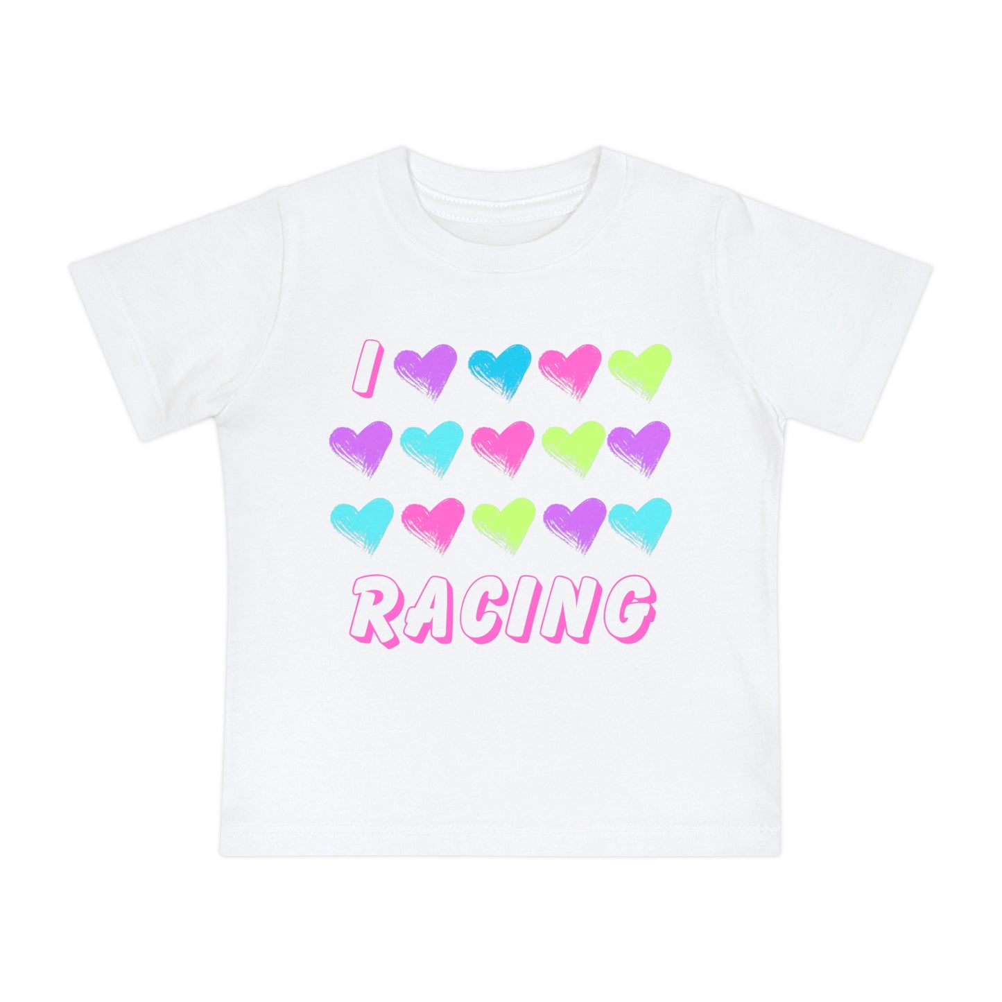 I Love Racing -Infant T-Shirt
