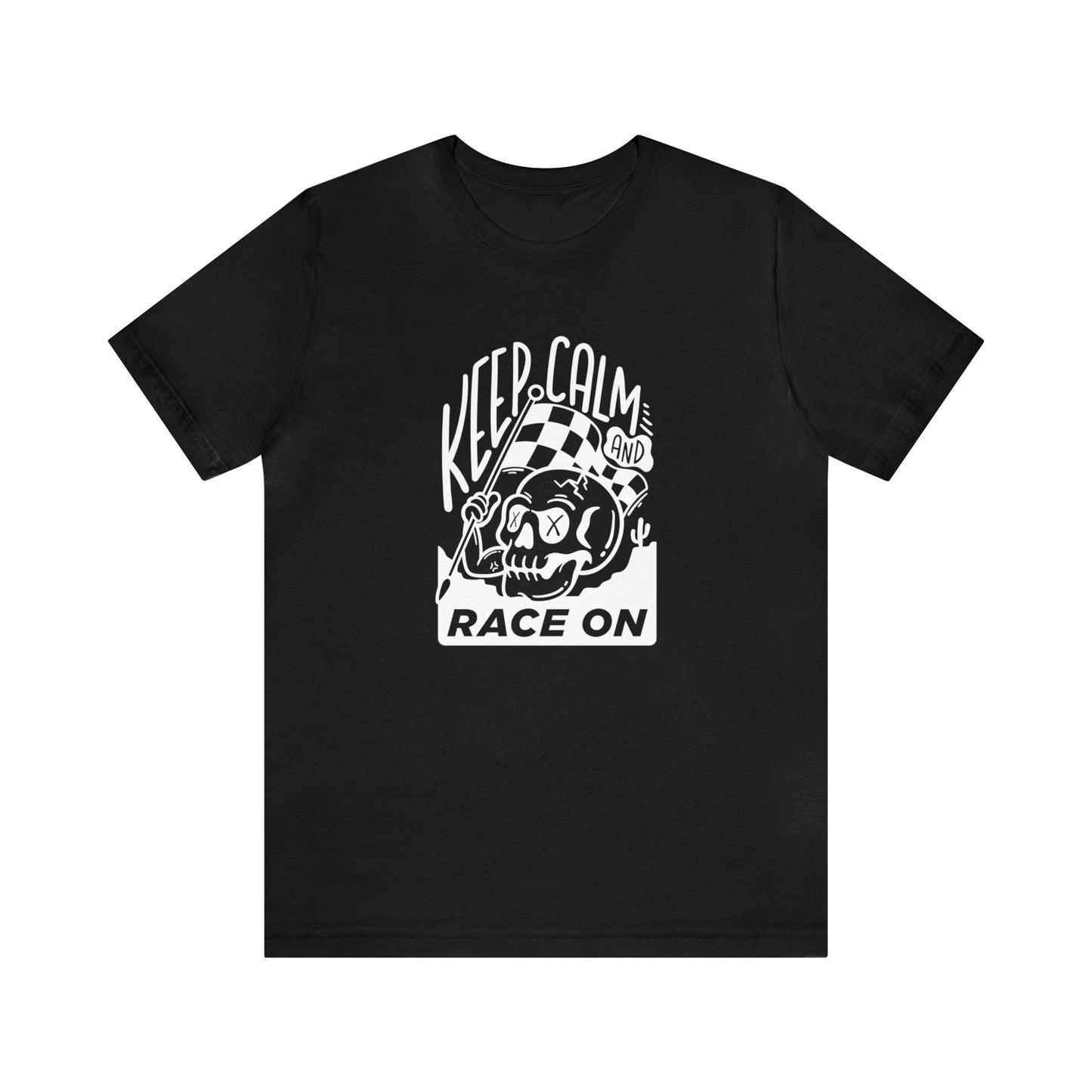 Keep Calm and Ride On- Adult T-Shirt