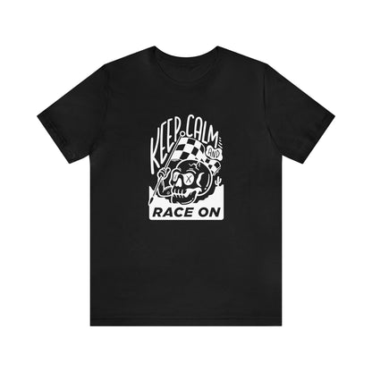 Keep Calm and Ride On- Adult T-Shirt