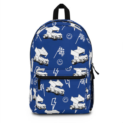 Sprint Car - Micro Racing Backpack - Dark Blue