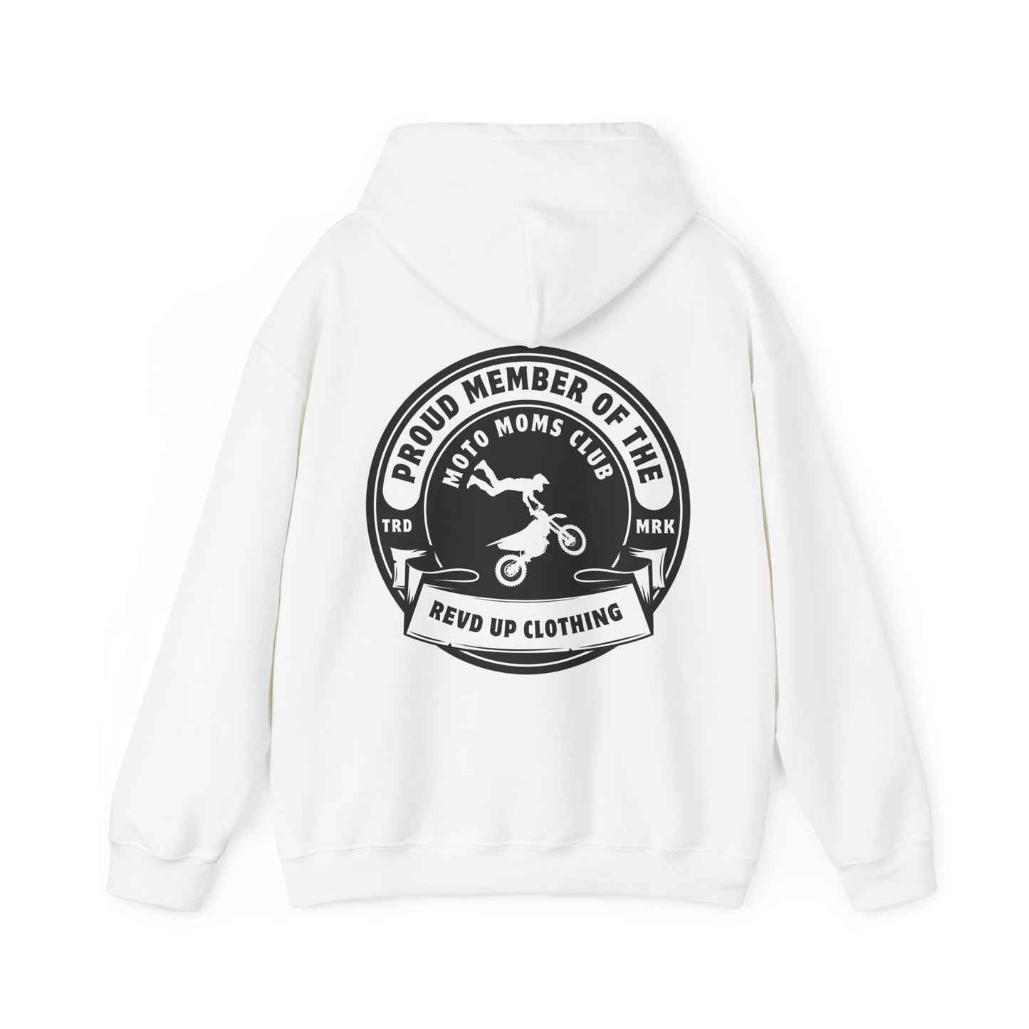 Moto Moms Club- Adult Hooded Sweatshirt