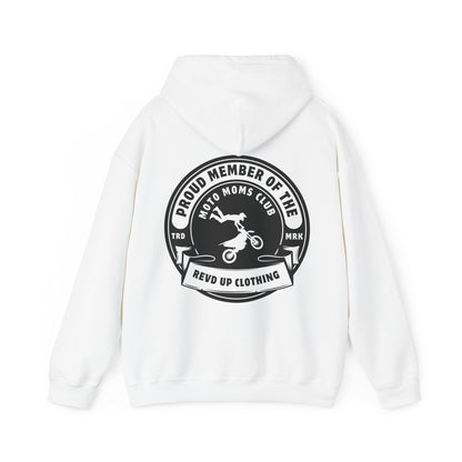 Moto Moms Club- Adult Hooded Sweatshirt