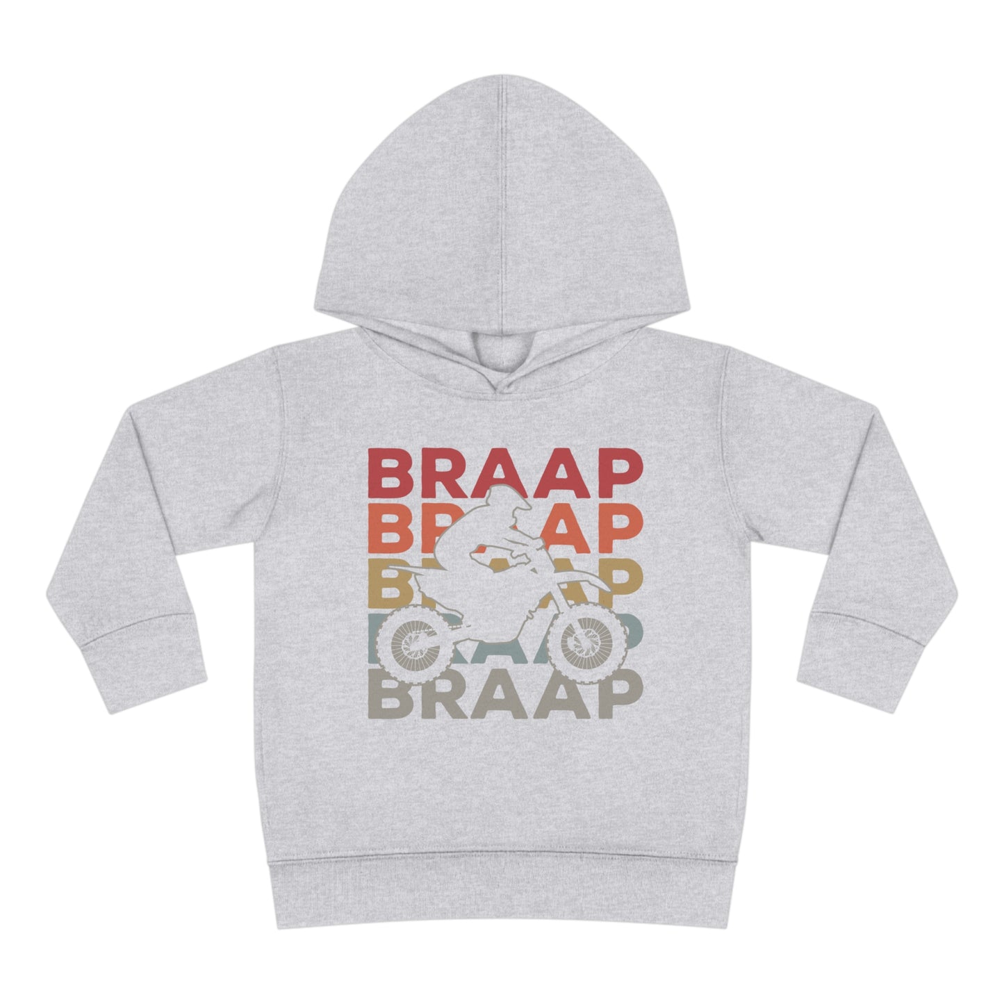 Braap- Toddler Hooded Sweatshirt