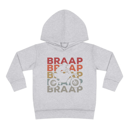 Braap- Toddler Hooded Sweatshirt