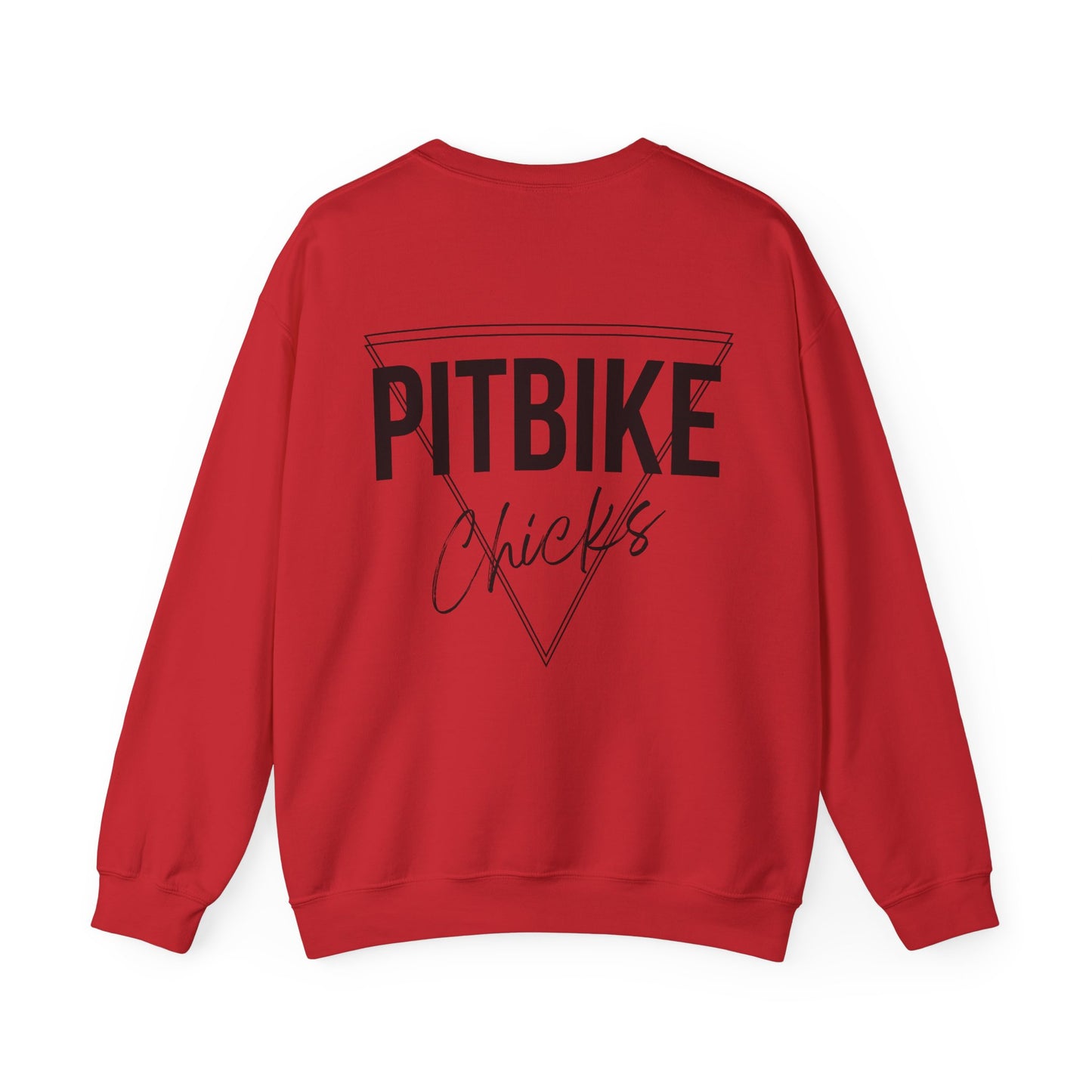 Pit Bike Chicks- Adult Crewneck Sweatshirt