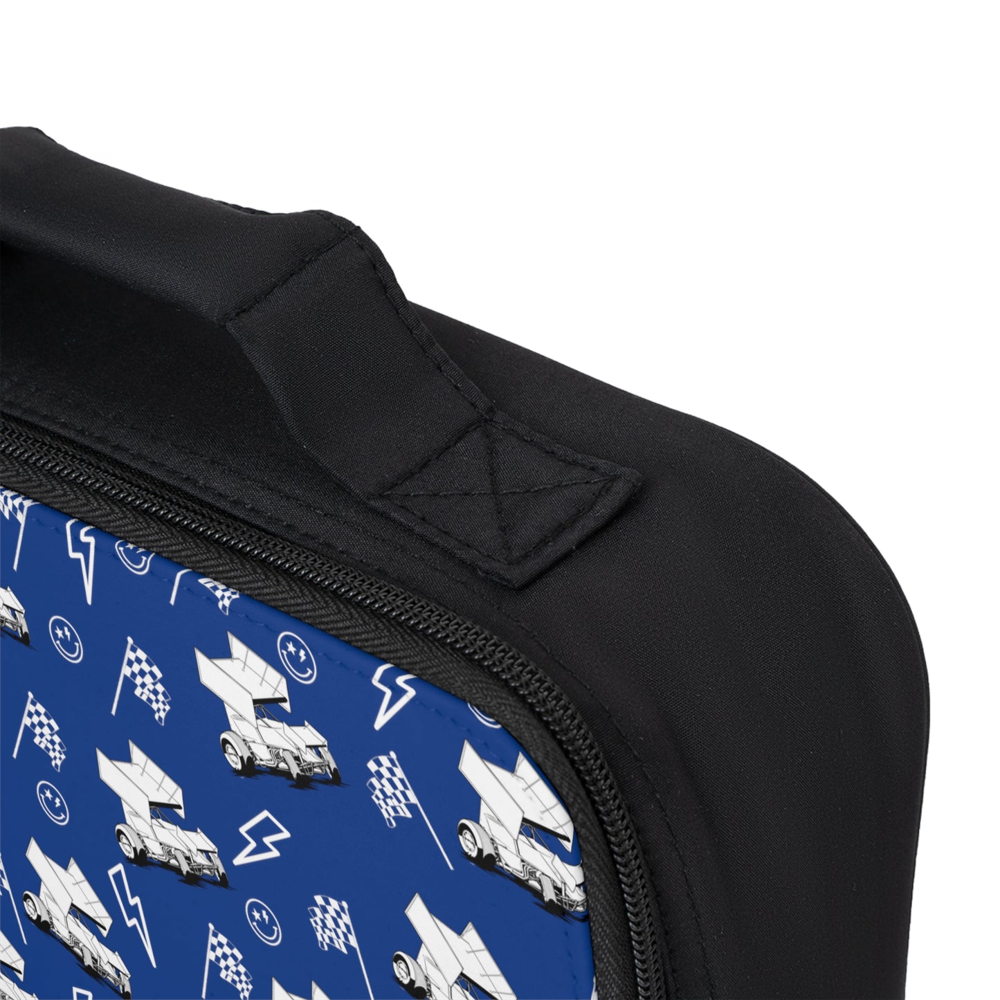 Sprint Car - Micro Racing - Lunch Bag- Blue