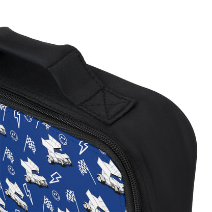 Sprint Car - Micro Racing - Lunch Bag- Blue
