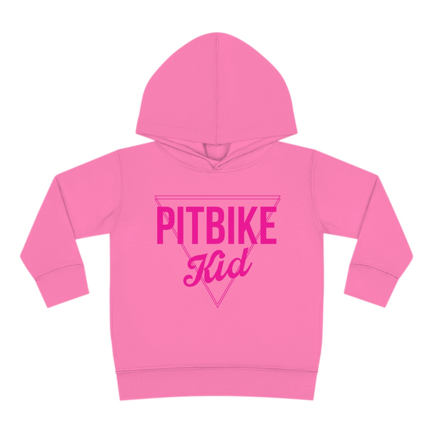 Pit Bike Kid Pink - Toddler Hooded Sweatshirt