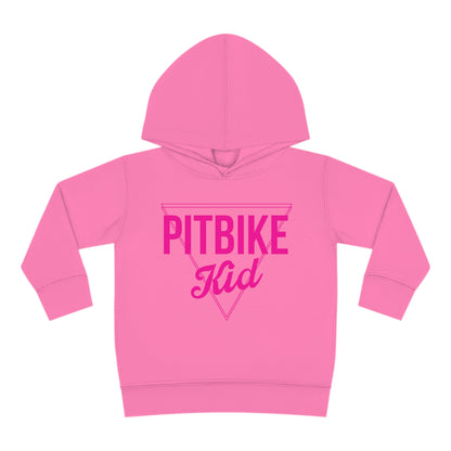Pit Bike Kid Pink - Toddler Hooded Sweatshirt