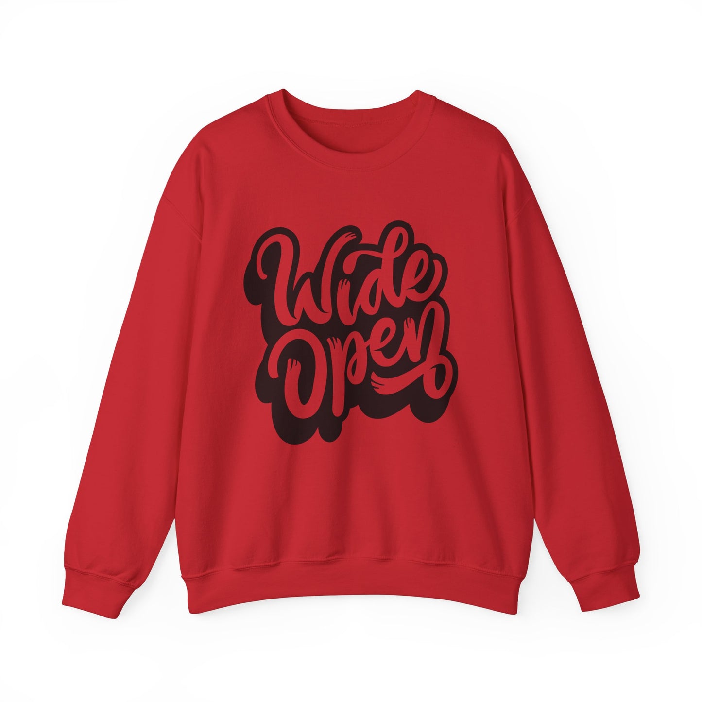 Wide Open- Adult Crewneck Sweatshirt