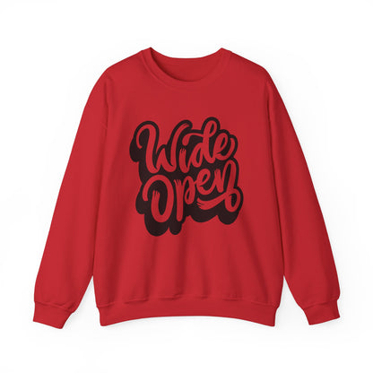 Wide Open- Adult Crewneck Sweatshirt