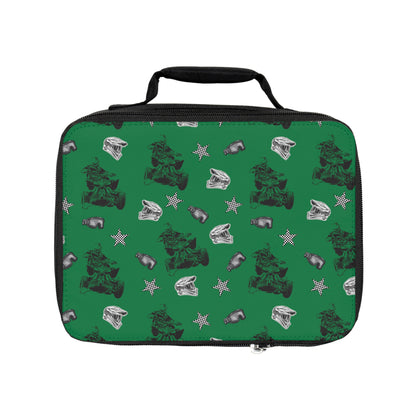 Quad Racing - Lunch Bag Dark Green