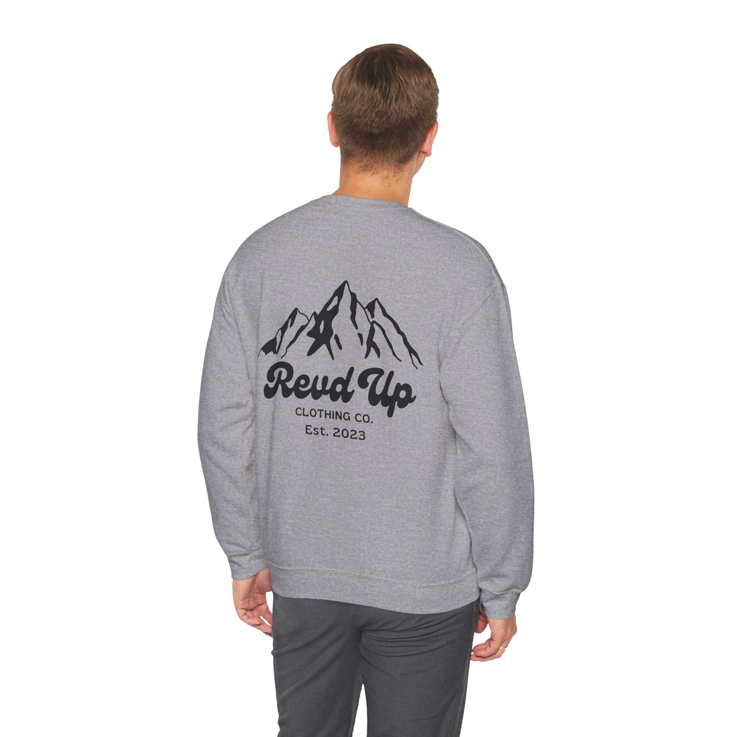 Revd Up Light- Adult Crewneck Sweatshirt