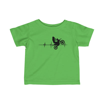 Heart Rate Moto- Infant T-Shirt