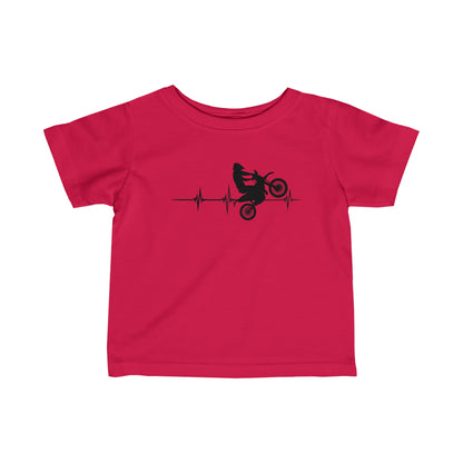 Heart Rate Moto- Infant T-Shirt