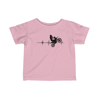 Heart Rate Moto- Infant T-Shirt