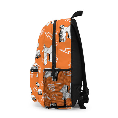 Sprint Car - Micro Racing Backpack - Crusta Orange