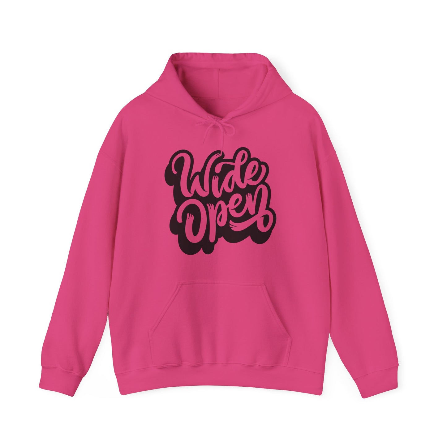 Wide Open- Adult Hooded Sweatshirt