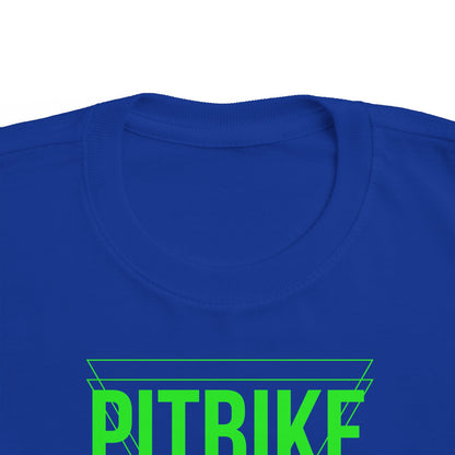Pit Bike Kid Green -Toddler's T-Shirt