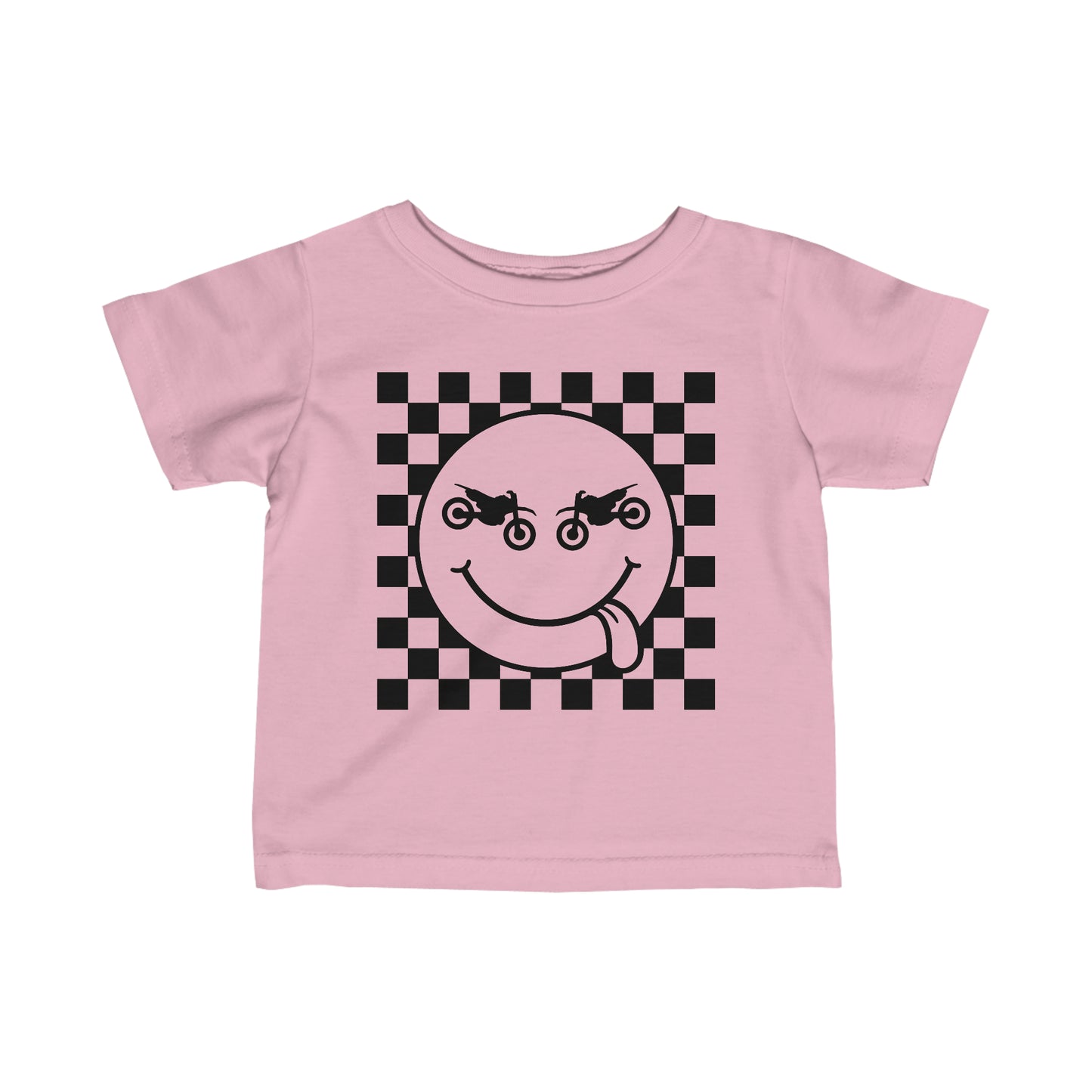 Race Flag Smile Face Infant T-Shirt