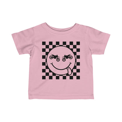 Race Flag Smile Face Infant T-Shirt