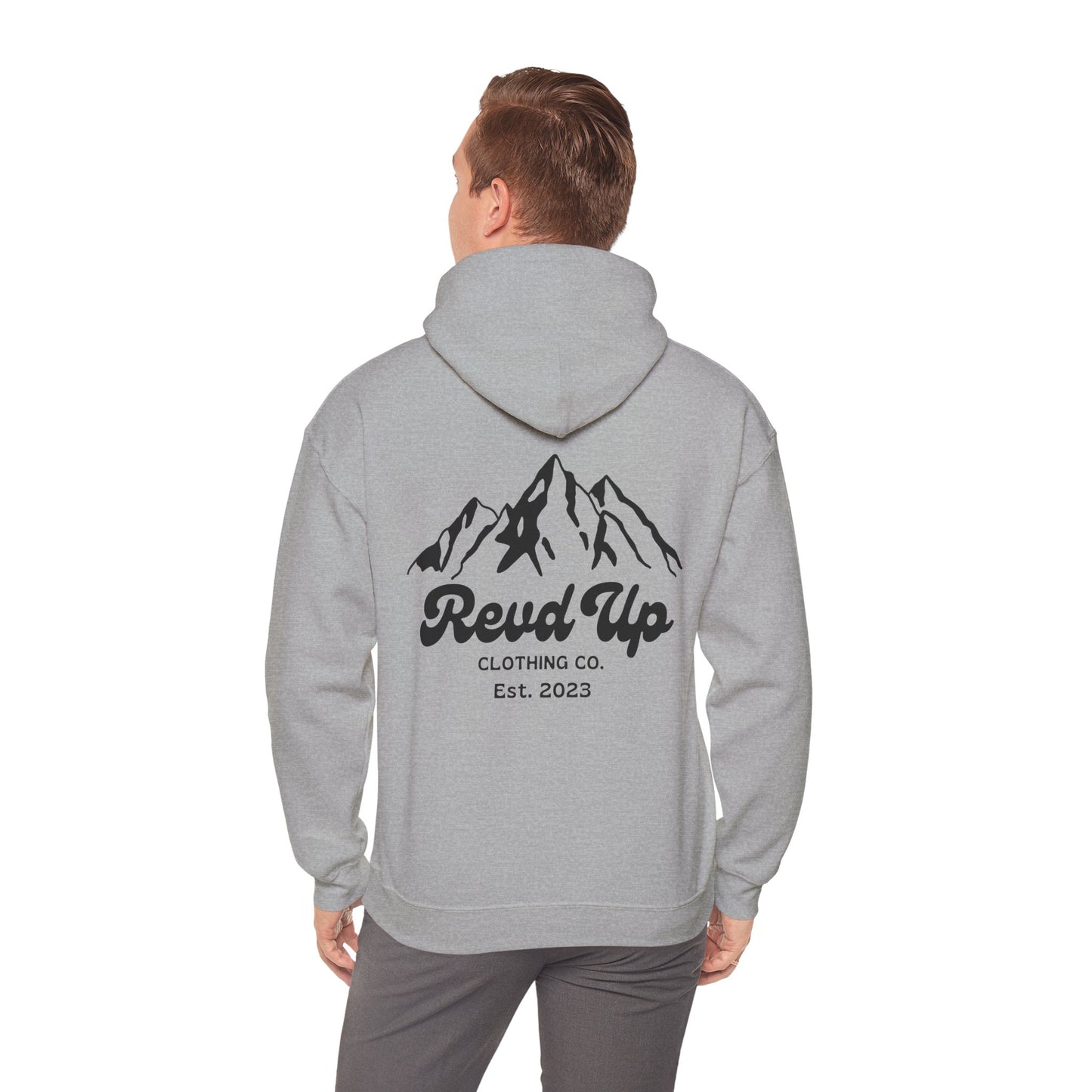 Revd Up Light- Adult Hooded Sweatshirt