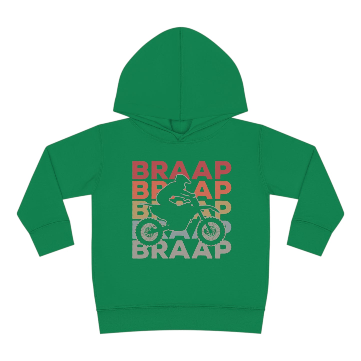 Braap- Toddler Hooded Sweatshirt