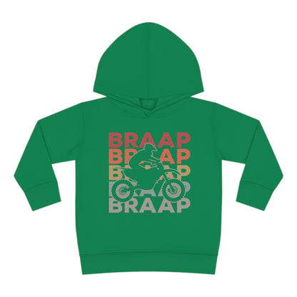 Braap- Toddler Hooded Sweatshirt