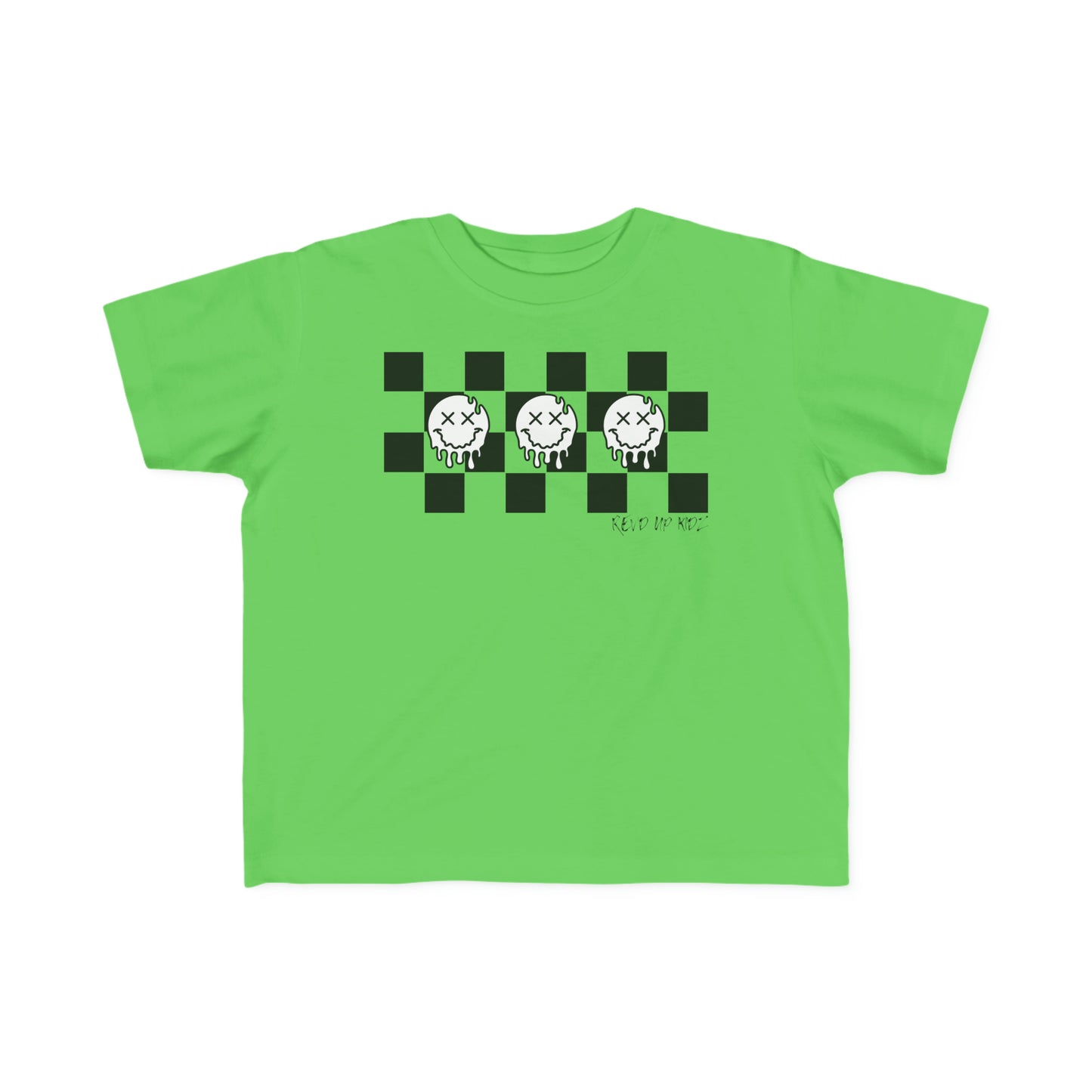 Checkered Smiley's- Toddler's T-Shirt
