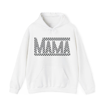 Checkered Mama- Adult Hooded Sweatshirt