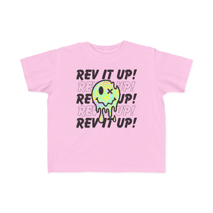 Rev It Up Retro Smiley -Toddler's T-Shirt