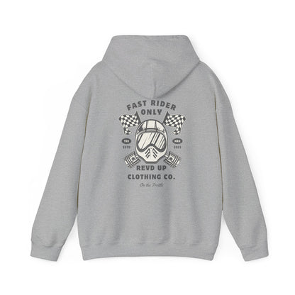 Fast Rider Only- Adult Hooded Sweatshirt