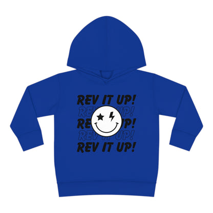 Rev It Up Smiley - Toddler Hooded Sweatshirt