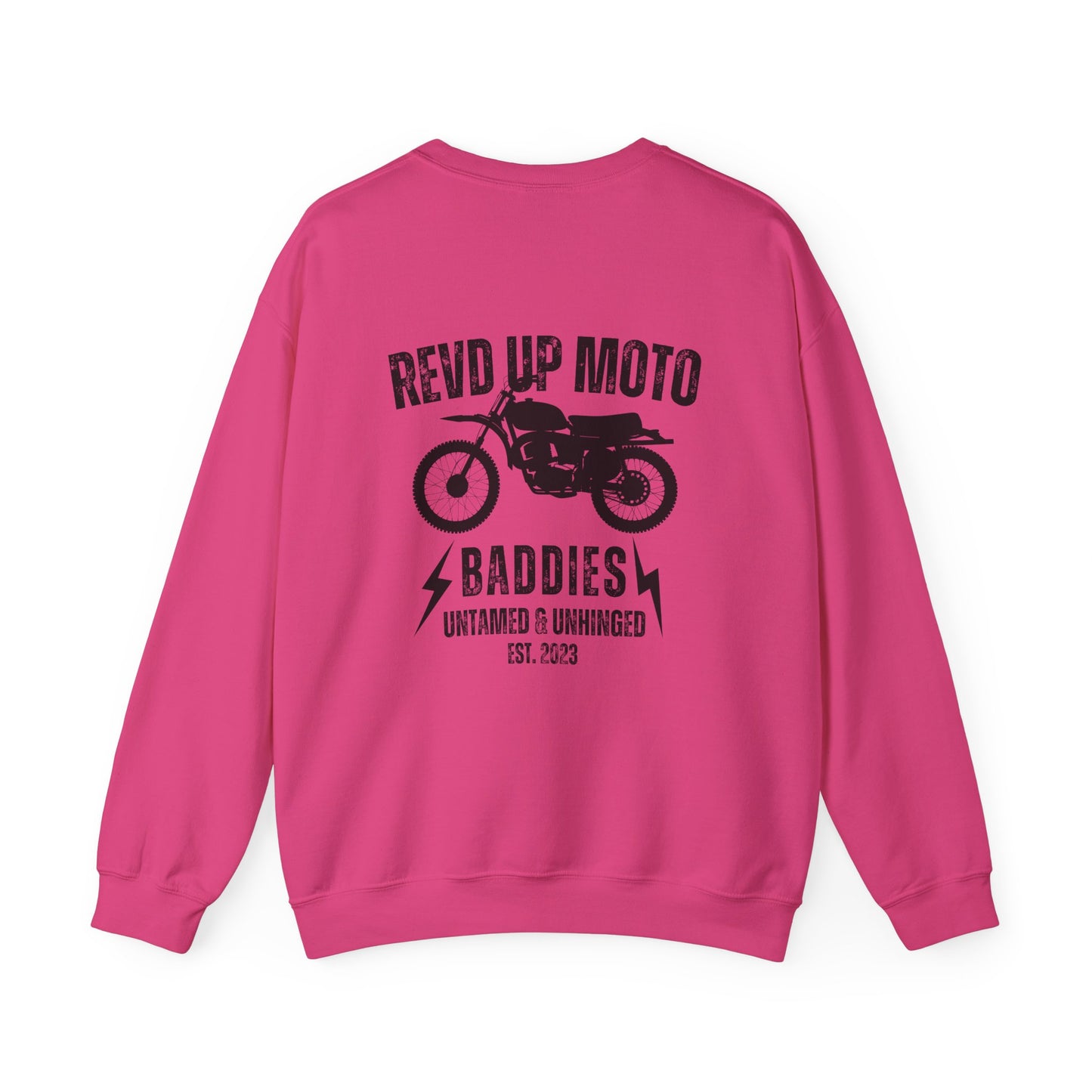 Revd Up Baddie- Adult Crewneck Sweatshirt