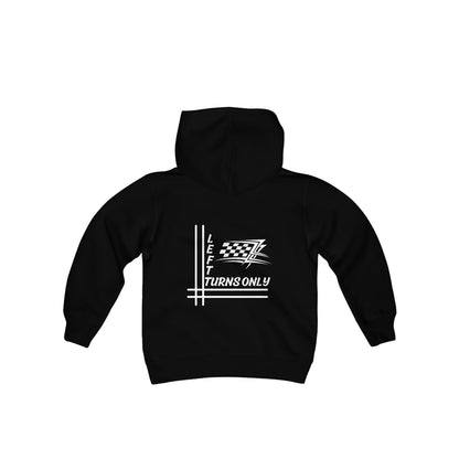 Left Turns Only -Youth Hooded Sweatshirt