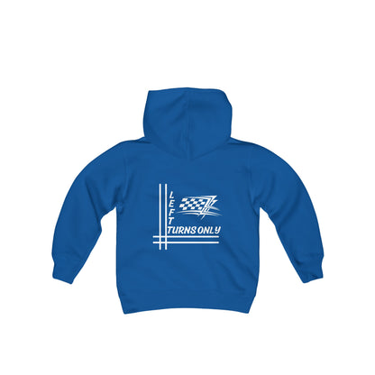 Left Turns Only -Youth Hooded Sweatshirt