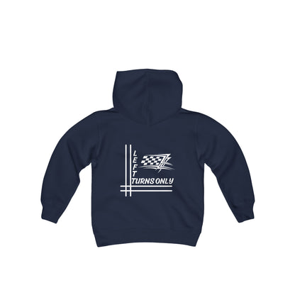 Left Turns Only -Youth Hooded Sweatshirt
