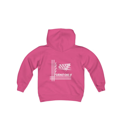 Left Turns Only -Youth Hooded Sweatshirt