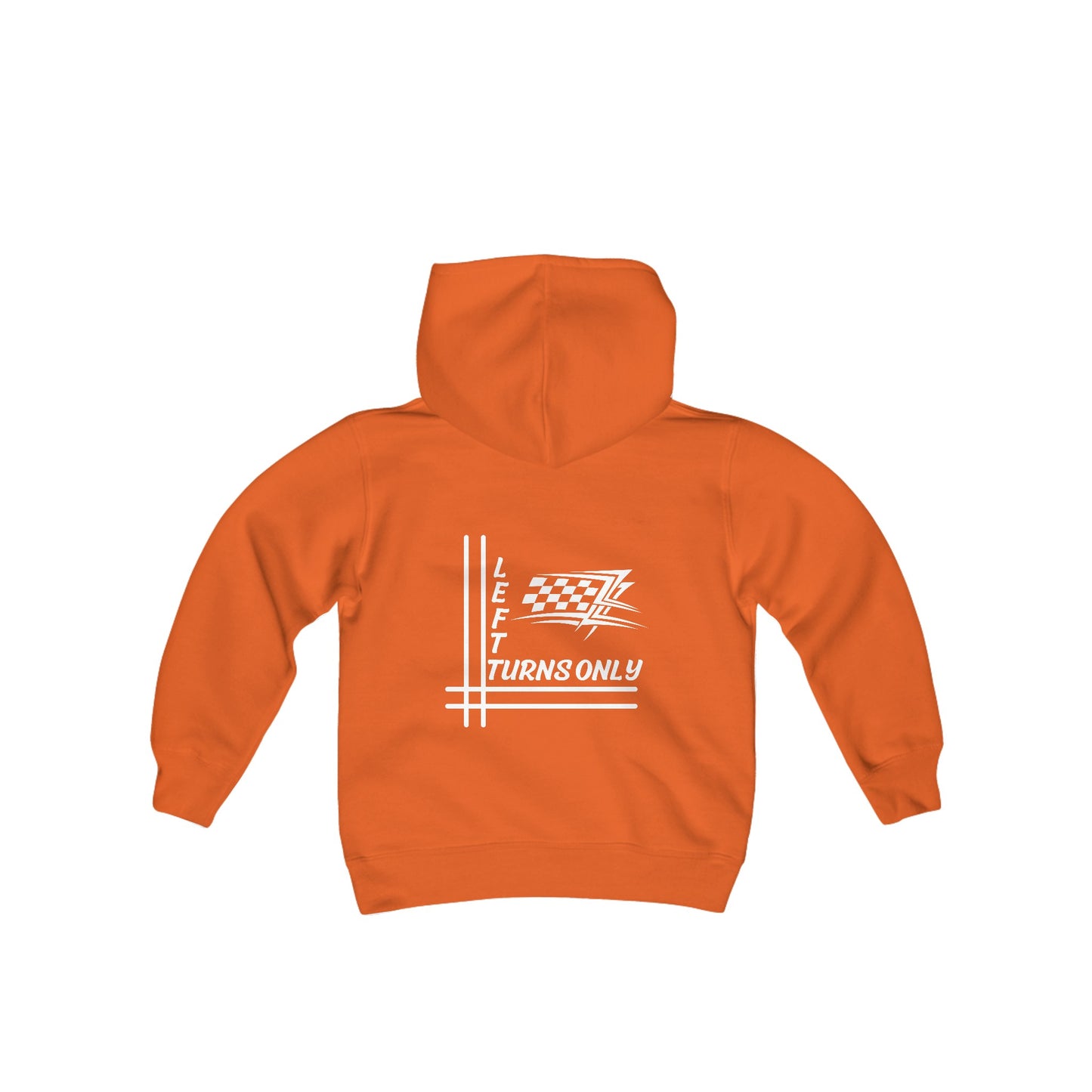 Left Turns Only -Youth Hooded Sweatshirt
