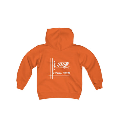 Left Turns Only -Youth Hooded Sweatshirt