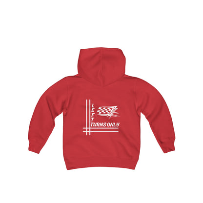 Left Turns Only -Youth Hooded Sweatshirt
