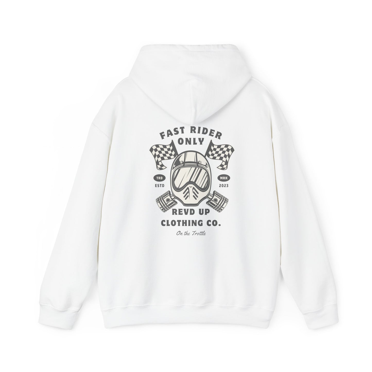 Fast Rider Only- Adult Hooded Sweatshirt