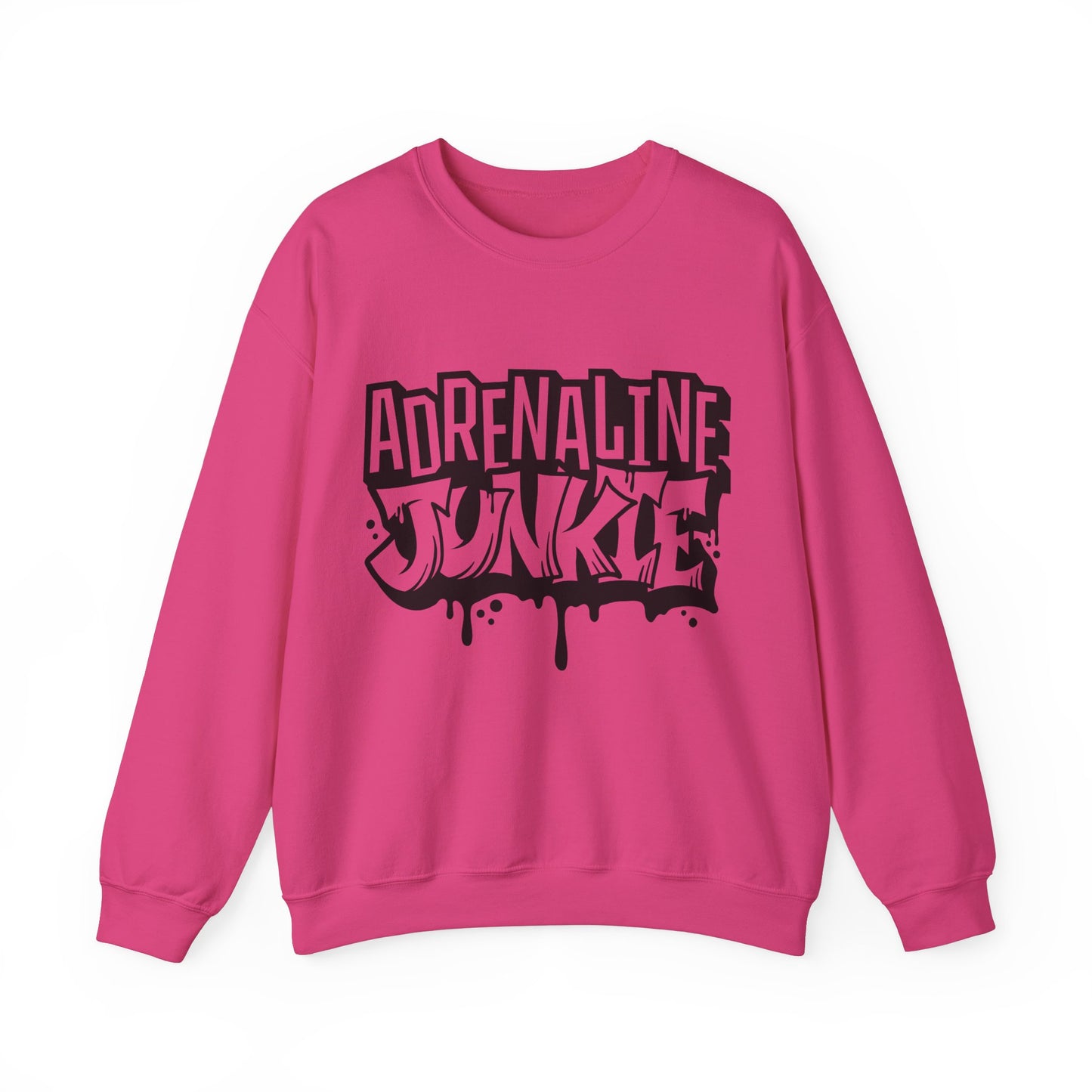 Adrenaline Junkie- Adult Crewneck Sweatshirt