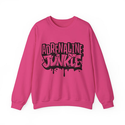 Adrenaline Junkie- Adult Crewneck Sweatshirt