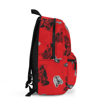 Quad Racing Backpack - Red