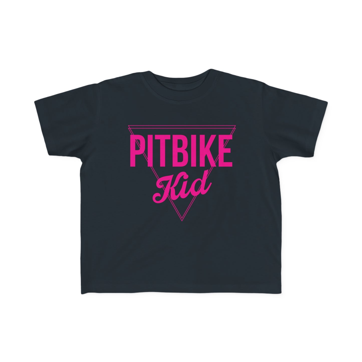 Pit Bike Kid Pink - Toddler's T-Shirt