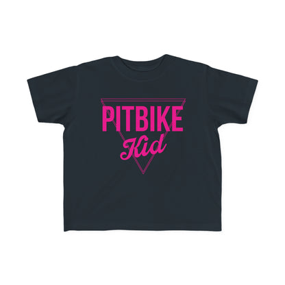 Pit Bike Kid Pink - Toddler's T-Shirt