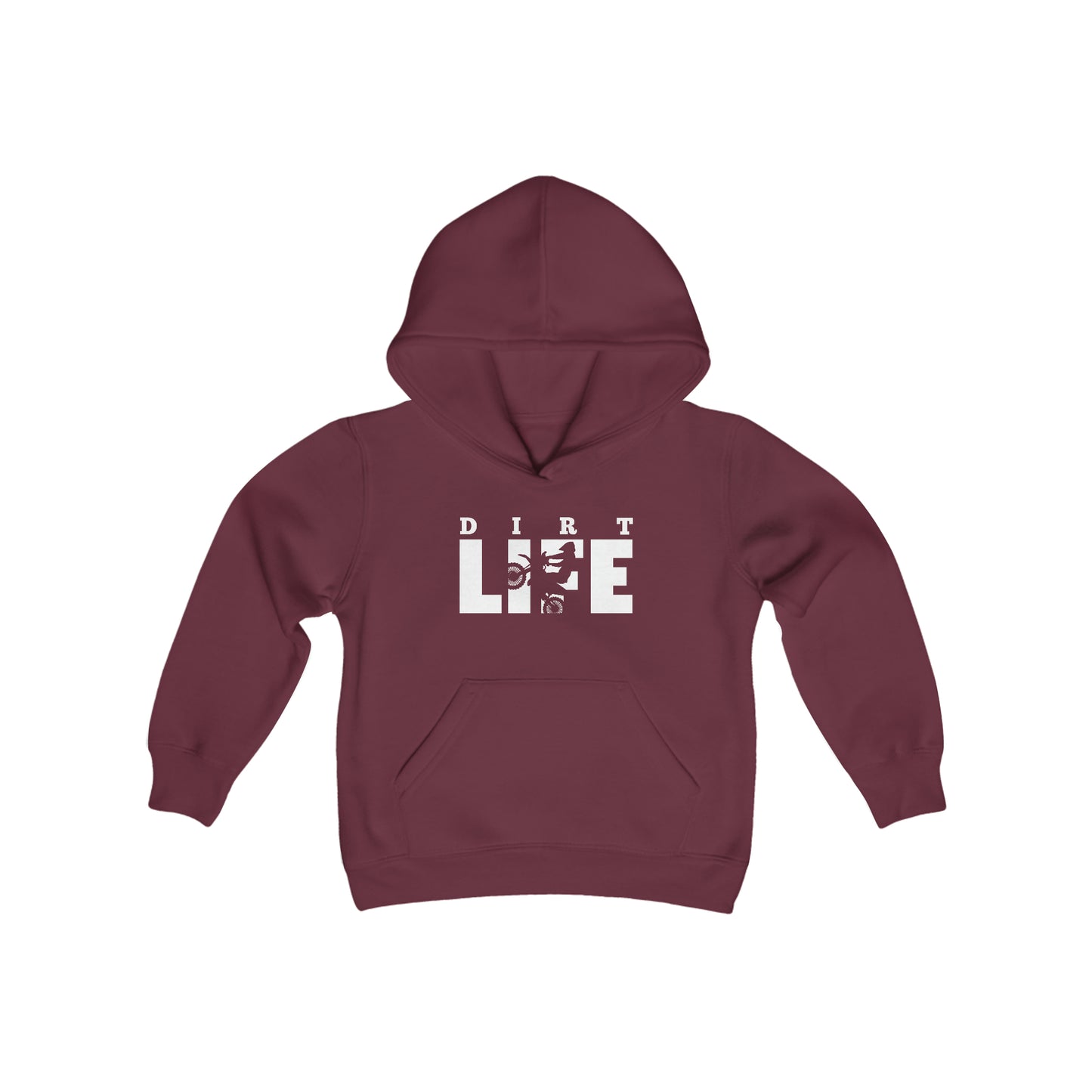 Dirt Life- Youth Hooded Sweatshirt